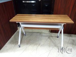 Foldable And Mobile Training Table
