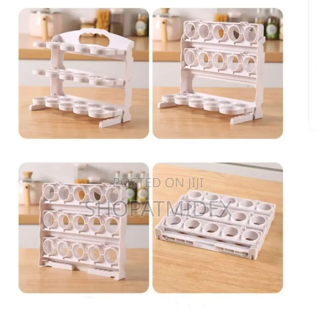 Foldable Egg Storage Rack