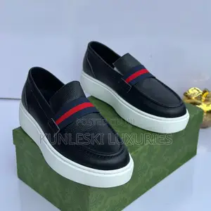 Original Gucci Casual Leather Sneakers for Men