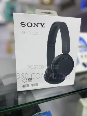 Sony Wh-Ch520 Wireless Headphones – 50hrs Battery, 360 Reality Audio