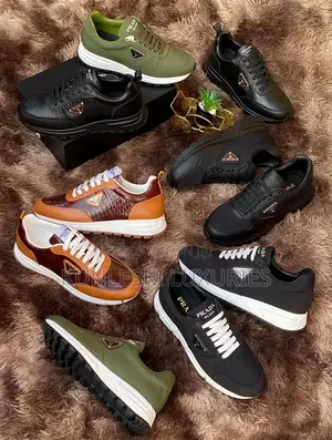 Original New Prada Milano Luxury Sneakers