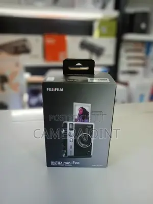 Fujifilm Instax Mini Evo Hybrid Instant Camera (Black)