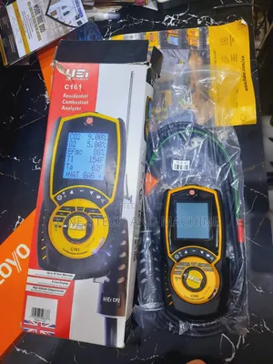 Combustion Analyzer for Installing and Maintaining Gas Appliances
