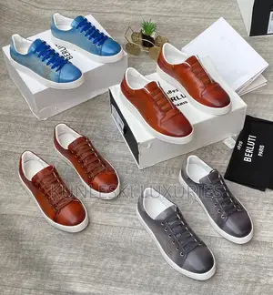 Original Berluti Paris Leather Sneakers