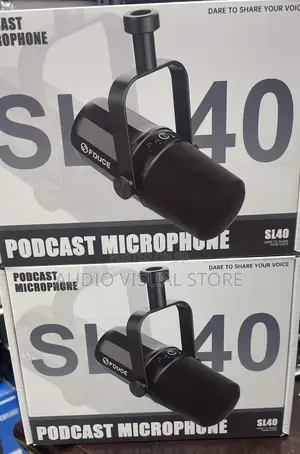 Fduce Sl40 XLR and Usb Podcast Microphone