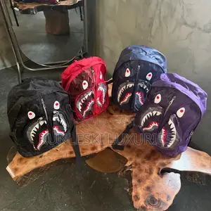 The Bathing Ape Bape Tiger Camo Day Muiti-Pocket Backpack Bag