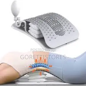 Adjustable Lumbar Back Stretcher/Massager