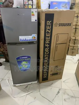 Snowsea Double Door Fridge – 150l Capacity, Model BCD-198