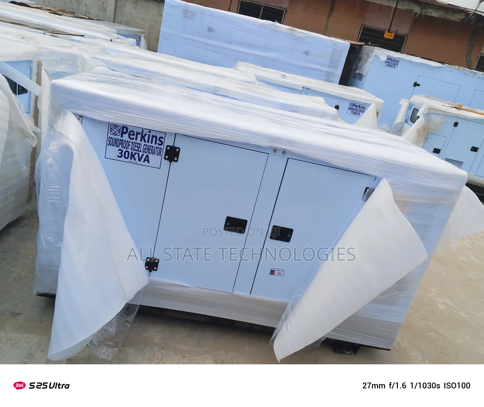 Ecosmart Perkins 30kva Generator