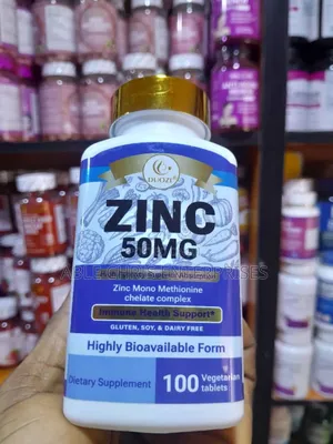 Duozi Zinc 50mg Dietary Supplement.