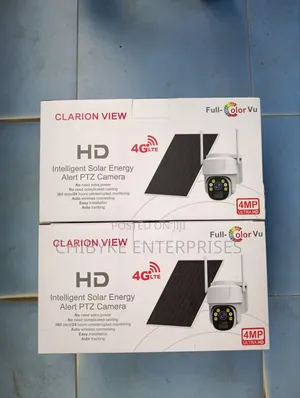 Hd Intelligent Solar Energy Alert PTZ Camera