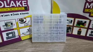 25pcs Transparent Bobbins for Domestic Sewing Machine