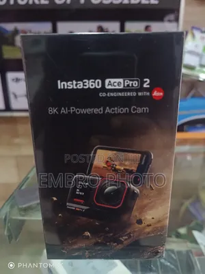 Inst360 Ace Pro2 Bk A1 Powered Action Cam