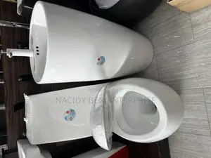 Executive Set of Long Egg-Shape Wc With Basin