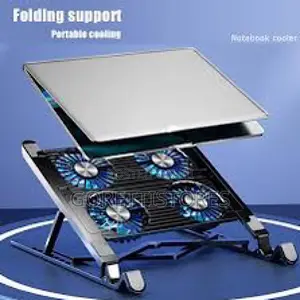 Laptop Stand With Double Cooling Fan