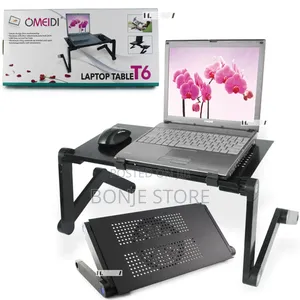 T6 Foldable Laptop Table With Cooling Fan