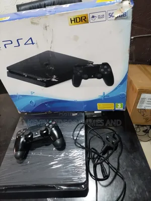 Ps4 Slim With Carton and 10 Games Installed Hacked