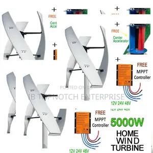 From Grid Dependent to Energy Independent: 5000w Vertical Wind Turbine