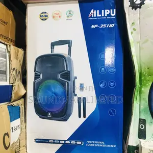 Ailipu Multifunctional Rechargeable 15” Public Address System Speaker