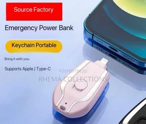Mini New Power Pod Keychain Emergency Charger