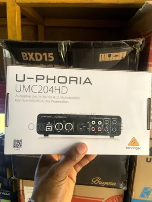 U-Phoria Umc204hd Soundcard