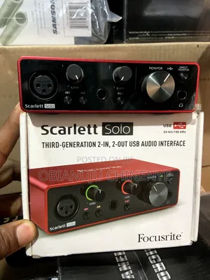 Scarlett Solo 2i2 Audio Interface