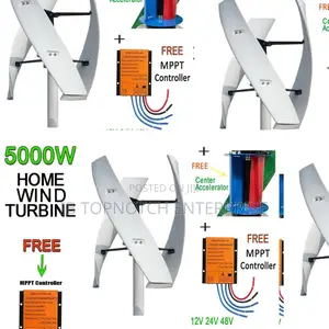 Energy Independence Isn't a Dream. It's a 5000w Vertical Wind Turbine