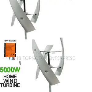 The New Shape of Power: Introducing the 5000w Vertical Wind Turbine