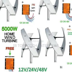 From Dependence to Dominance: Buy 5000w 48v Vertical Wind Turbine