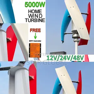 Why Settle? 5000w 48v Vertical Wind Turbines Deliver Unmatched Power