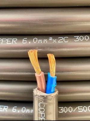 6mm 2core Dc Single Flexible Cable Full Gauge