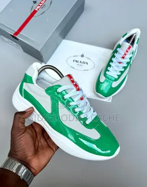 Luxury Prada America's Cup Sneakers