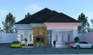 3 Bedroom Bungalow Architectural Plan