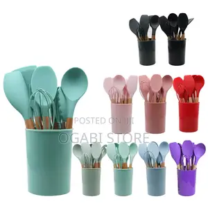 12pcs Silicone Spoon