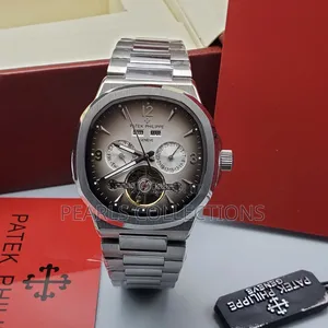 Patek Automatic Brown Face Chain Watch