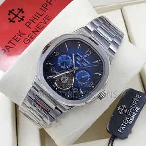 Patek Automatic Blue Face Chain Watch