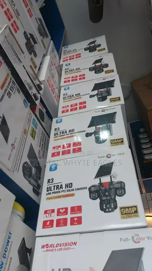 Real Ture 3 Lens Solar PTZ Camera