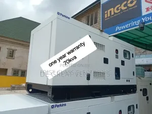 Brand New Perkins 70kva Soundproof Diesel Silent Lister Generator