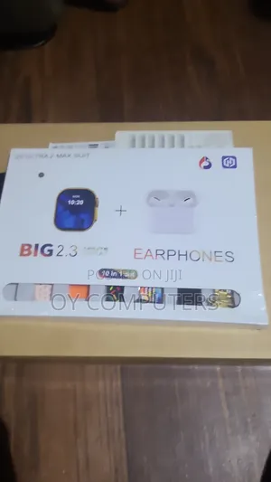 I20 Ultra Max Smart Watch 10 in 1 Set