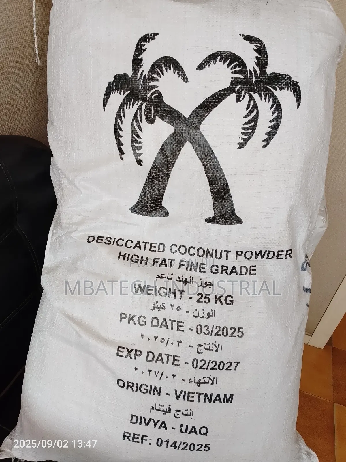 Desiccated Coconut 25kg