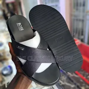 Pure Quality Luxury Men's Slippers Boss Well Branded
