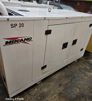 Semi-New 20kva Uk Perkins Mikano Gen