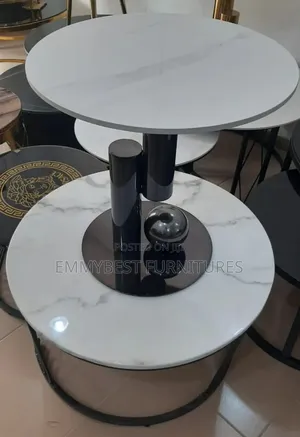 Center Table And Stool.