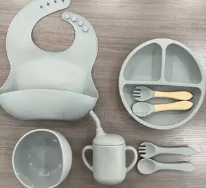 Silicon Baby Feeding Set