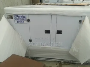(30kva) Perkins Soundproof Generator (2years Wyt)