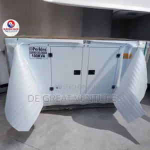 Brand New Perkins 100kva Soundproof Diesel Silent Lister Generator