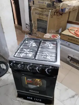 Nexus All Gas 4 Burner 50 X 50 Standing Gas Cooker With Inbuilt Oven