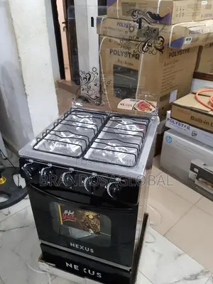 Original Nexus Nx-5055 Standing Gas Cooker – 4 Burners Only
