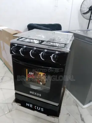 Nexus Nx-5055 Standing Gas Cooker – 4 Gas Burners, No Electric Plate