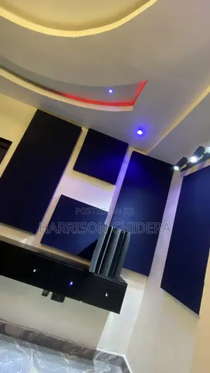 Navy Blue 4 Ways Acoustic Panels
